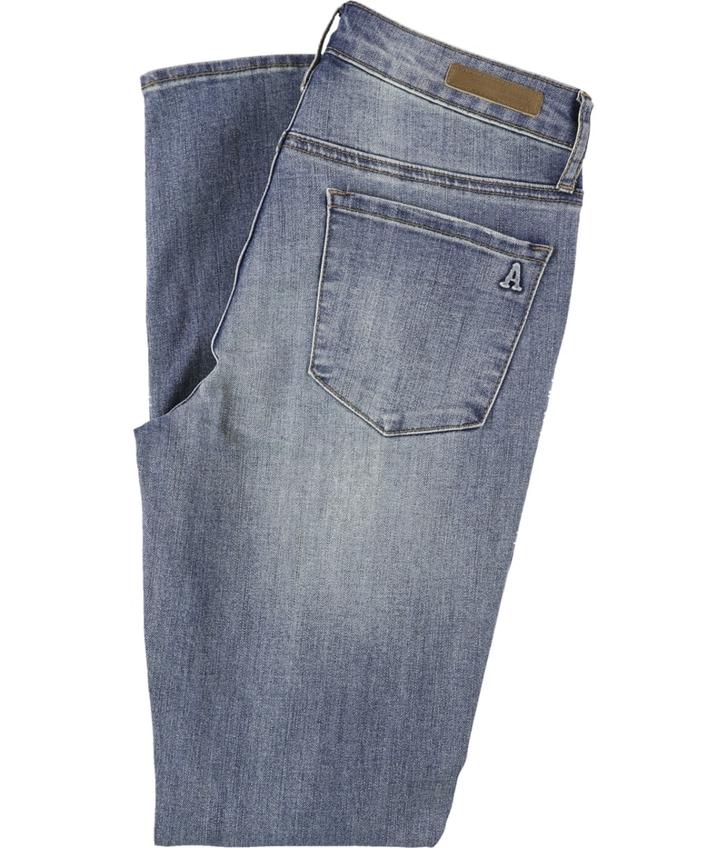 Articles of Society Womens Sarah Distressed Tapered Skinny Jeans