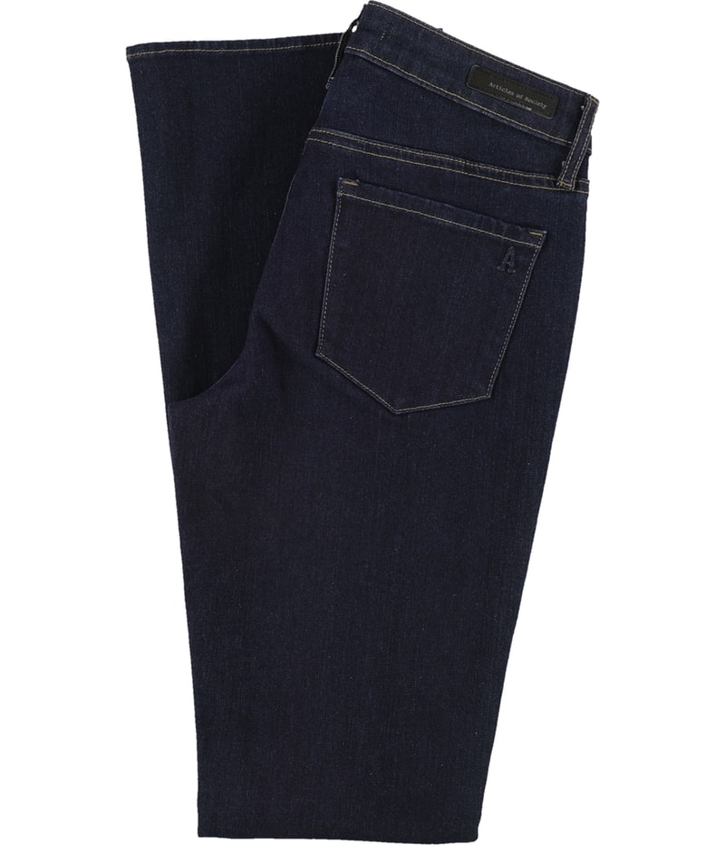Articles of Society Womens Kendra Straight Leg Tailored Jeans