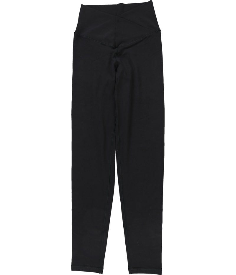 aerie Womens Cross Over Waist Tapered Skinny Leggings Casual Pants