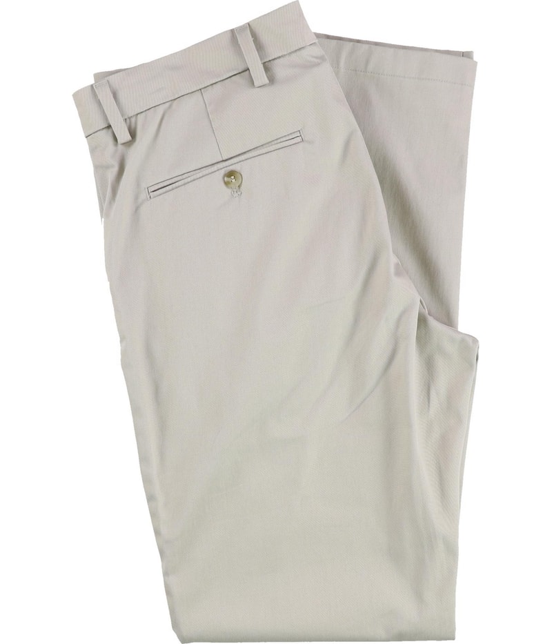Dockers Mens Signature Lux Cotton Stretch Tapered Slim Khakis Casual Pants