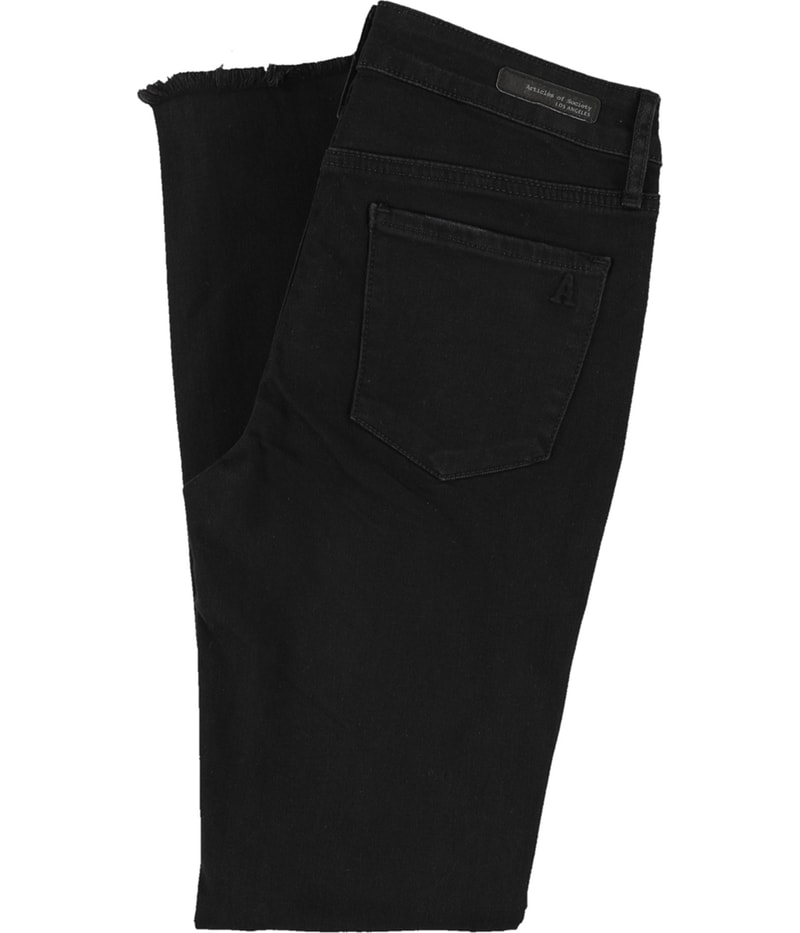 Articles of Society Womens Stephanie Step Hem Tapered Skinny Jeans