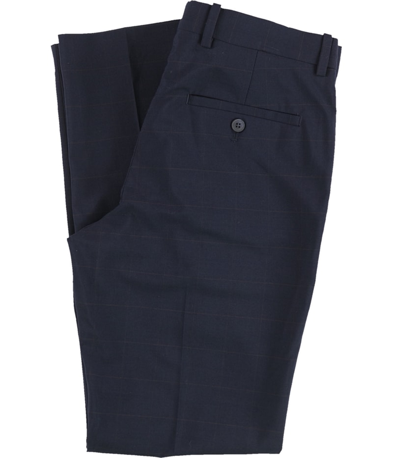 Perry Ellis Mens Stretch Straight Leg Slacks Dress Pants