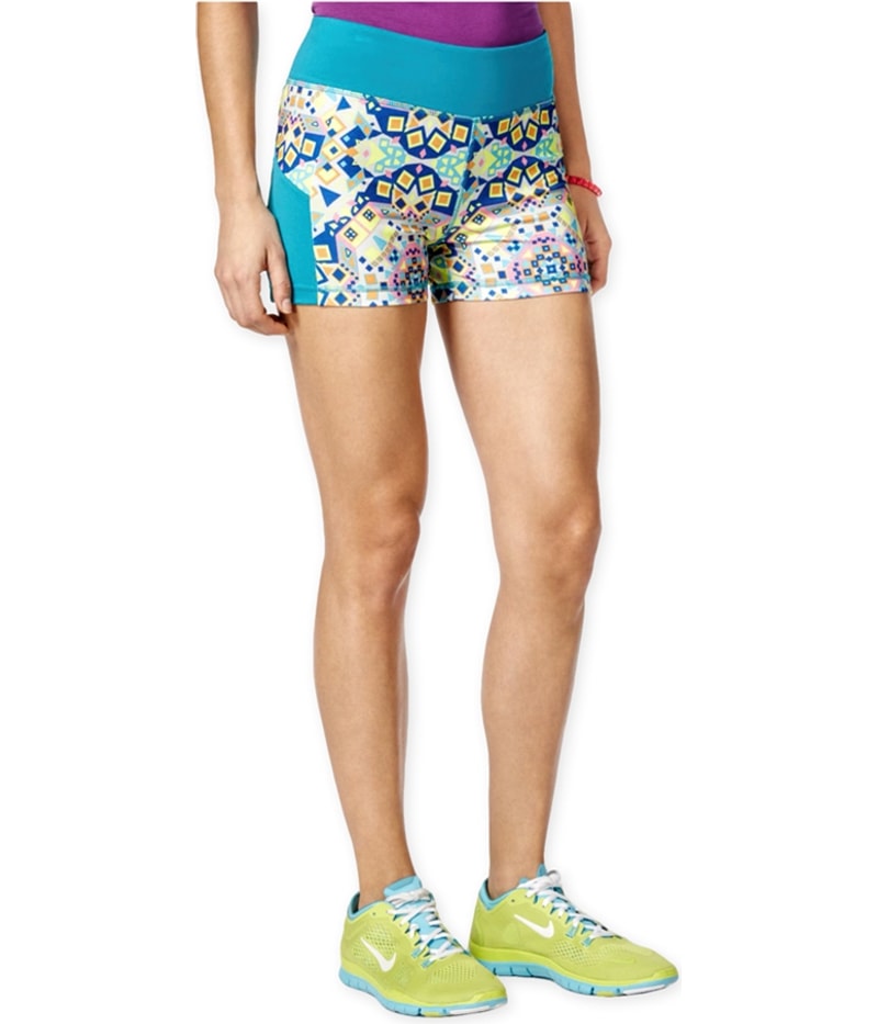 energie Womens Sunny Print Athletic Workout Shorts