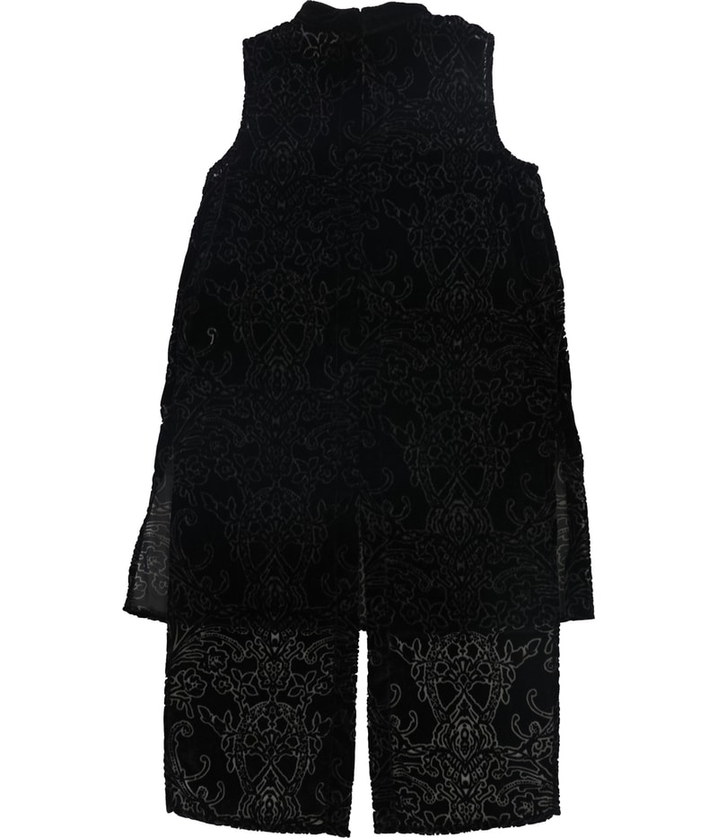 bar III Womens Velvet Burnout Tank Top
