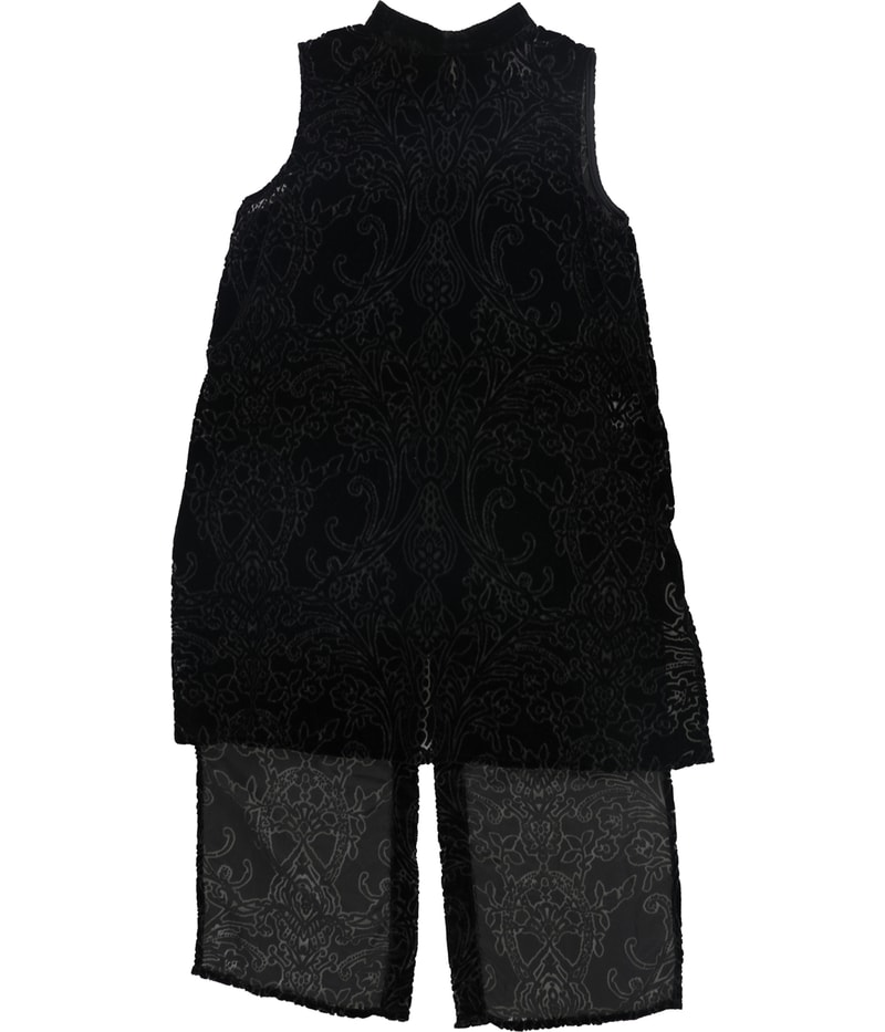 bar III Womens Velvet Burnout Tank Top