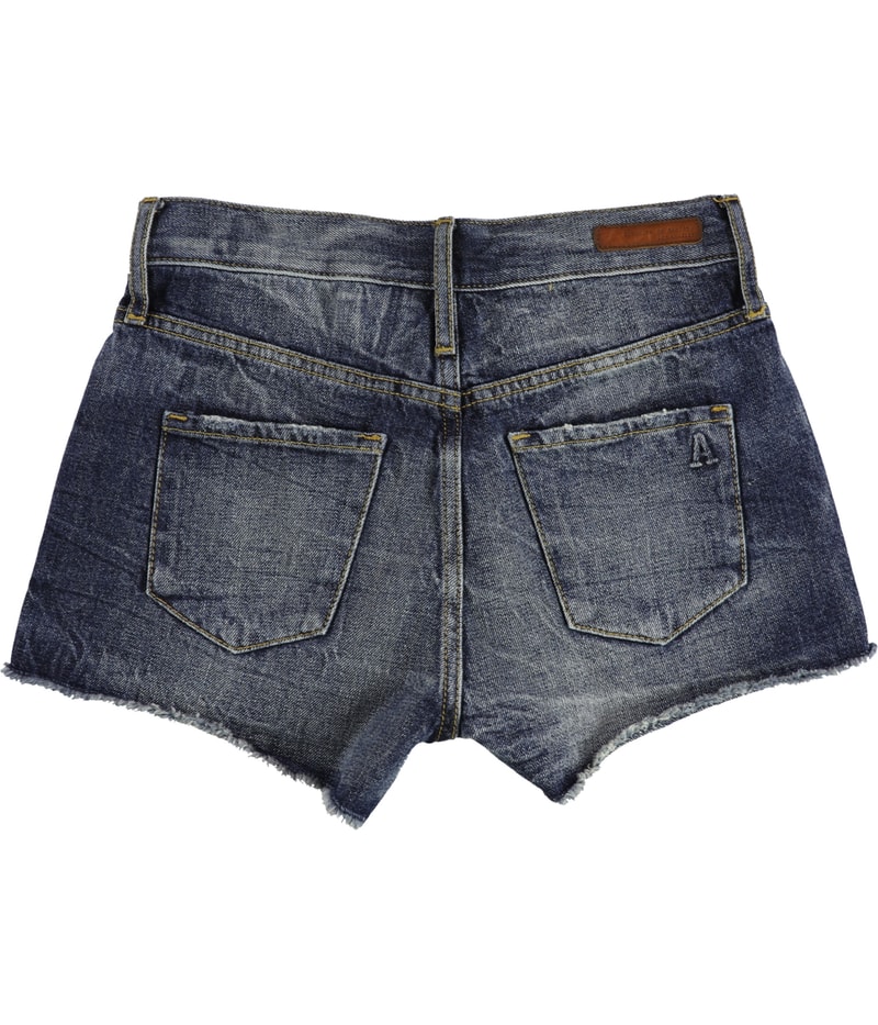 Articles of Society Womens Distressed Casual Denim Shorts