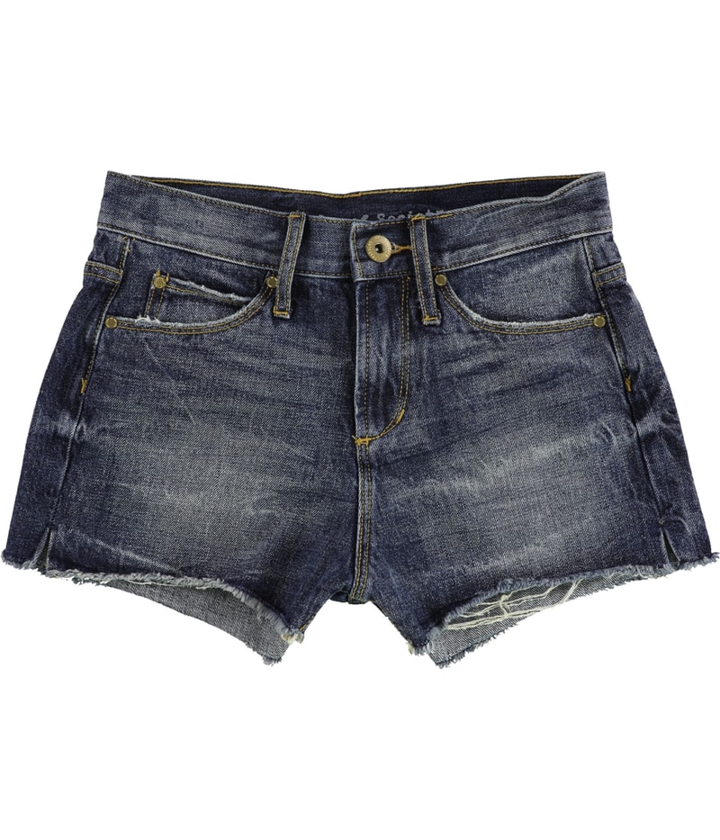 Articles of Society Womens Distressed Casual Denim Shorts