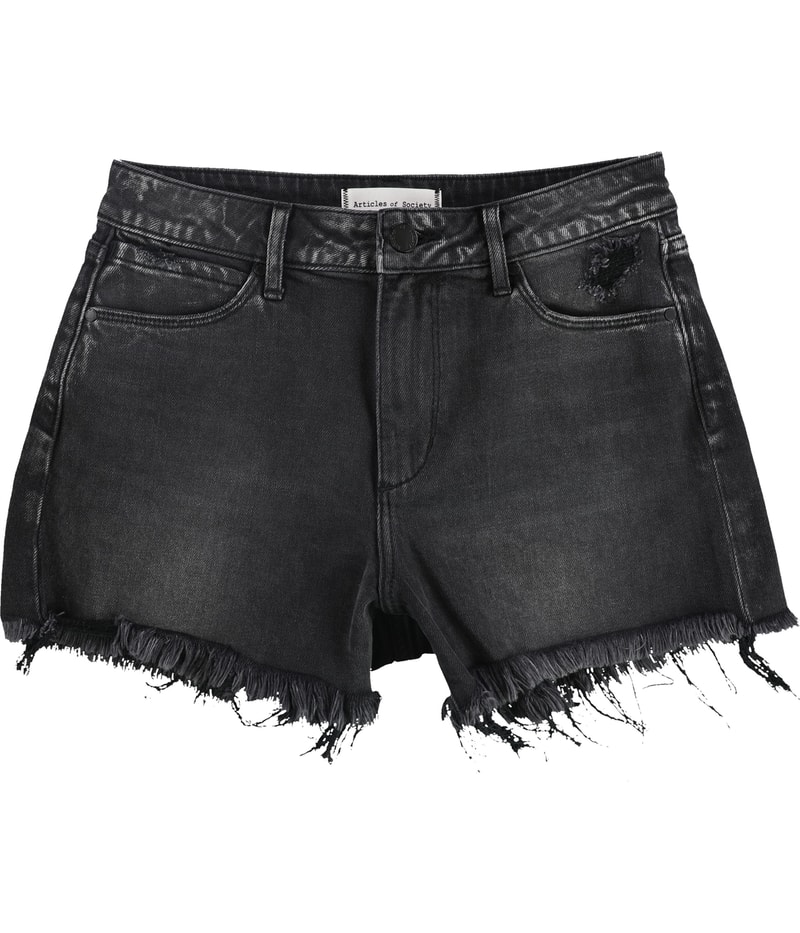 Articles of Society Womens Meredith Casual Denim Shorts