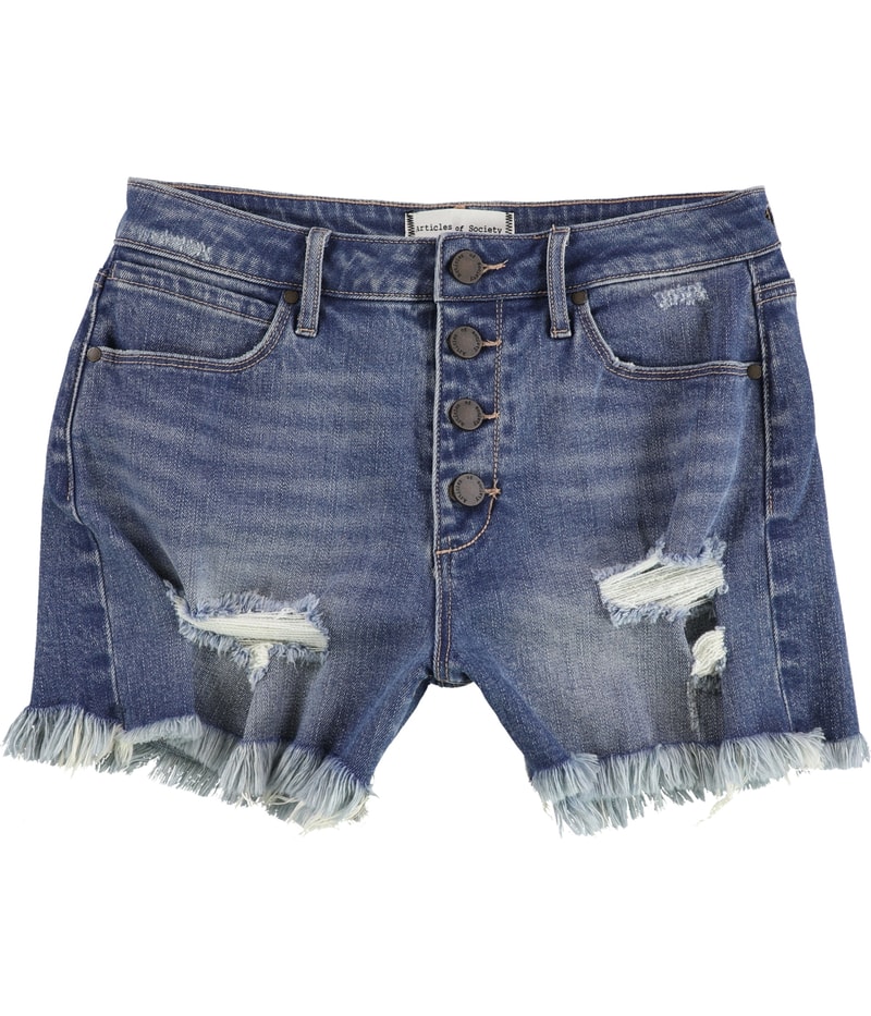 Articles of Society Womens Claire Casual Denim Shorts