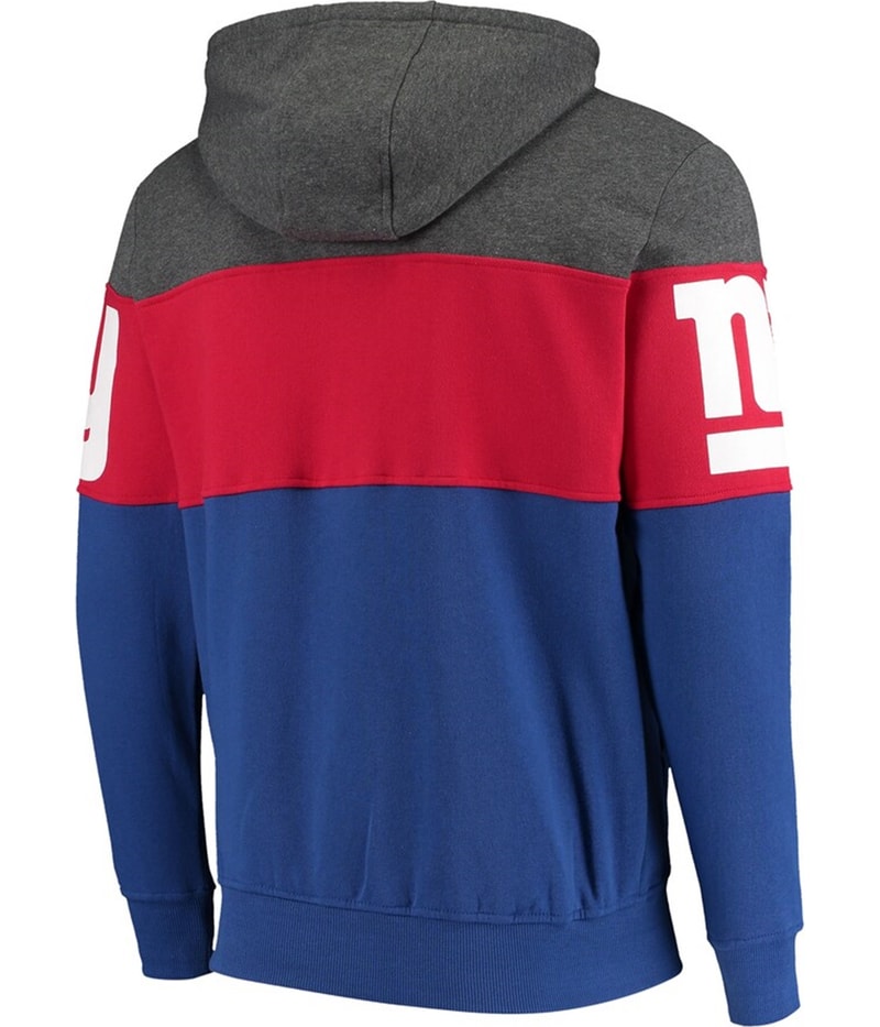 STARTER Mens New York Giants Hoodie Sweatshirt