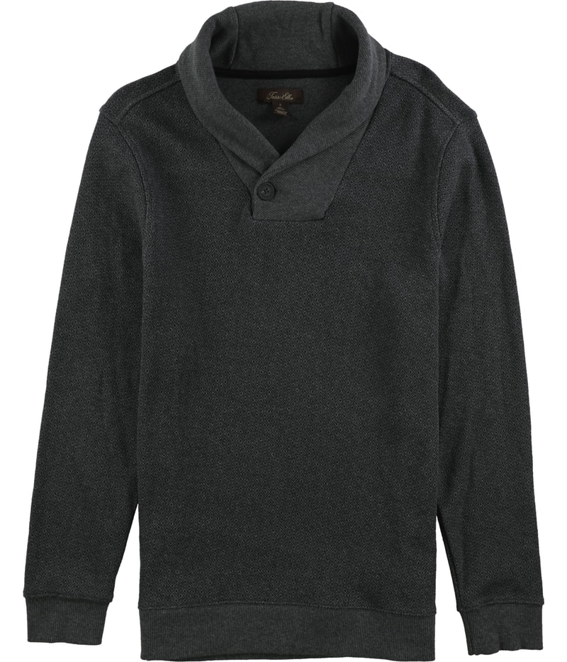 Tasso Elba Mens Shawl Collar Knit Sweater