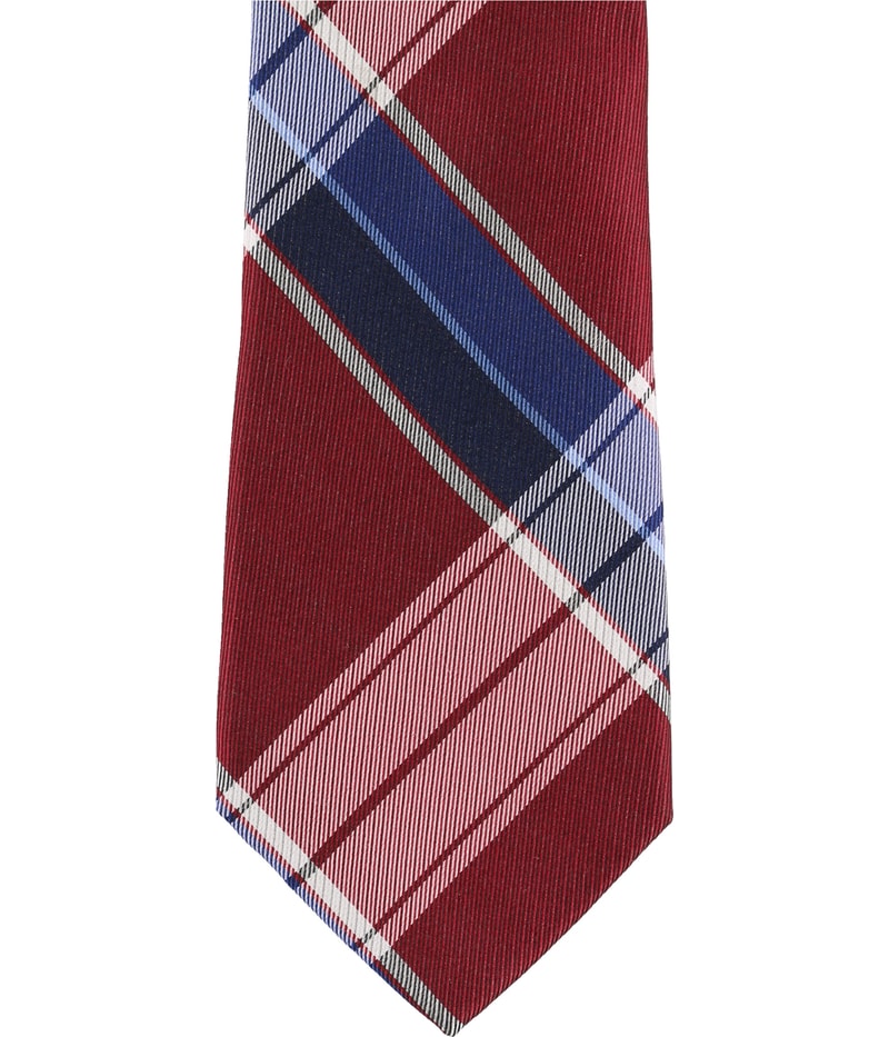 Club Room Mens Plaid Self-tied Necktie