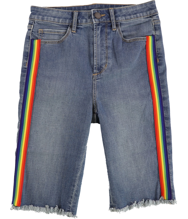 Articles of Society Womens Bike Casual Denim Shorts