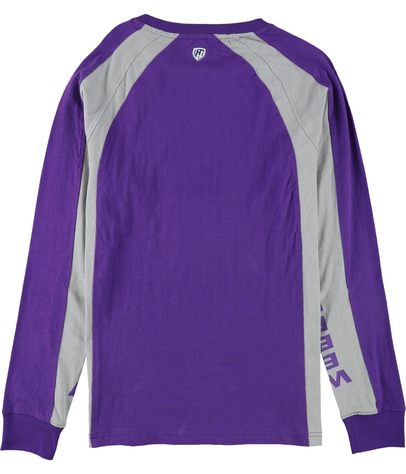 Hands High Mens Weber State Graphic T-Shirt in Purple, image 3 of 3