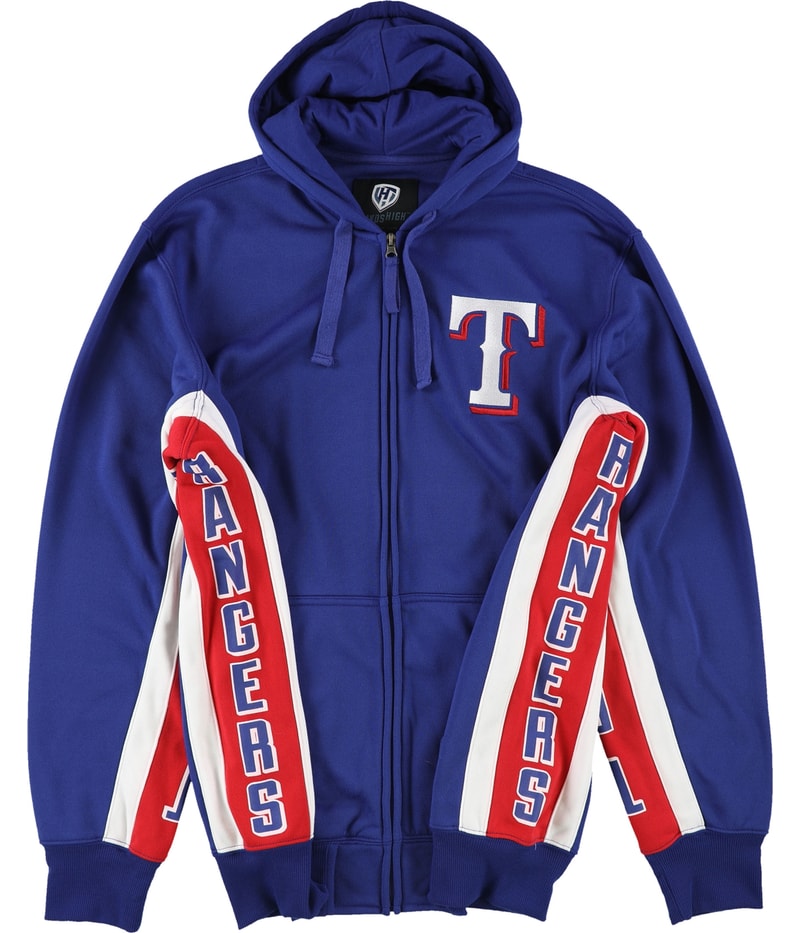 Hands High Mens Texas Rangers Hoodie Sweatshirt, view 2