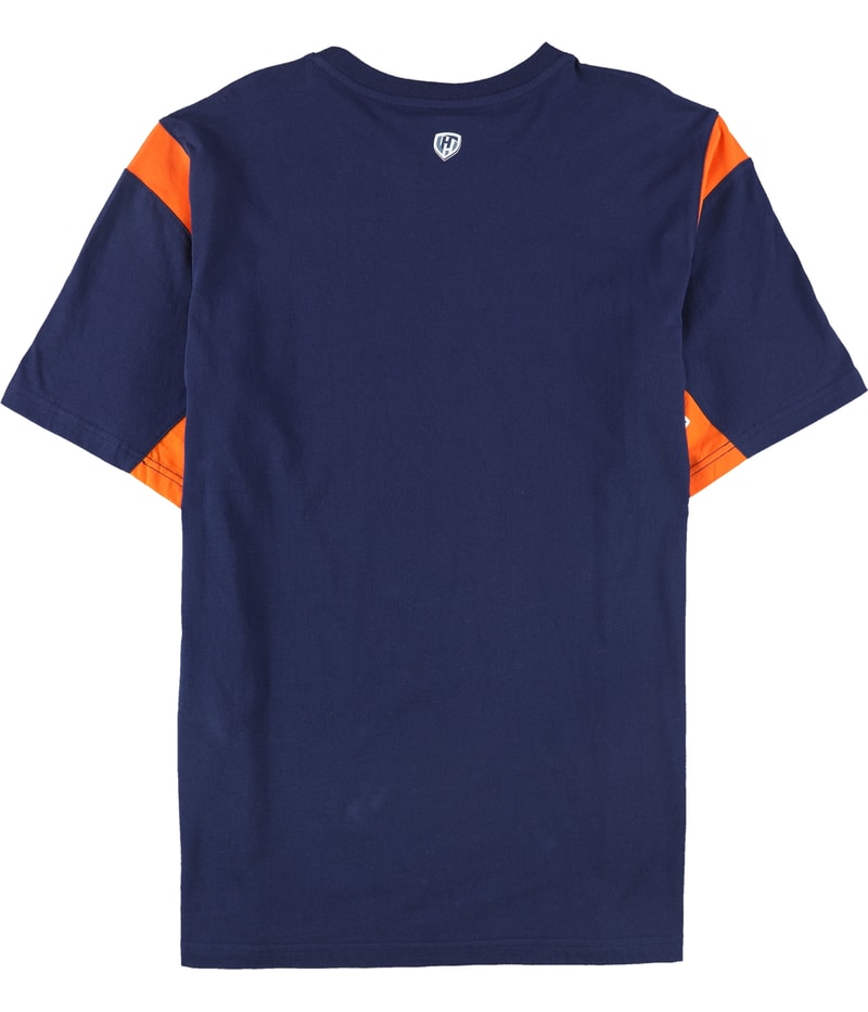 Hands High Mens Auburn Tigers Colorblock Graphic T-Shirt