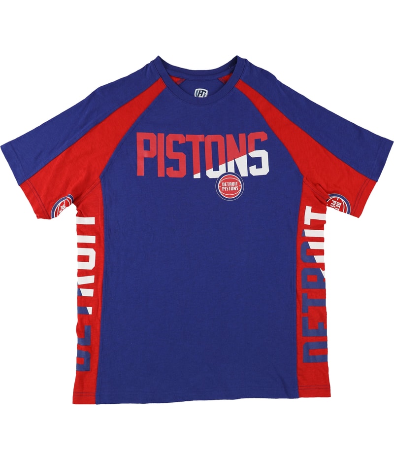 Hands High Mens Detroit Pistons Graphic T-Shirt, view 2