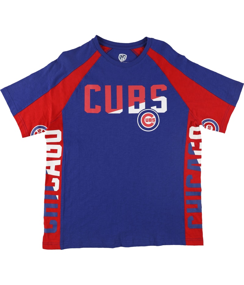 Hands High Mens Chicago Cubs Slash Graphic T-Shirt