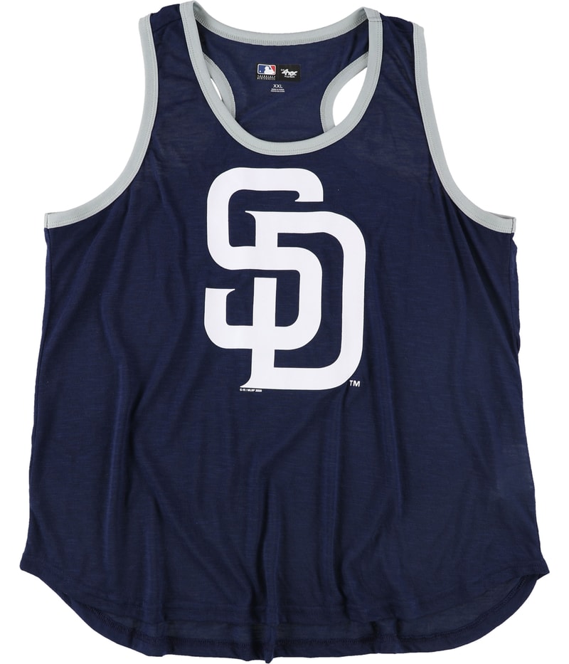 G-III Sports Womens San Diego Padres Logo Racerback Tank Top