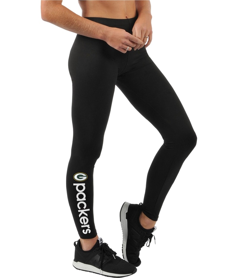 G-III Sports Womens Green Bay Packers Tapered Leggings Casual Pants