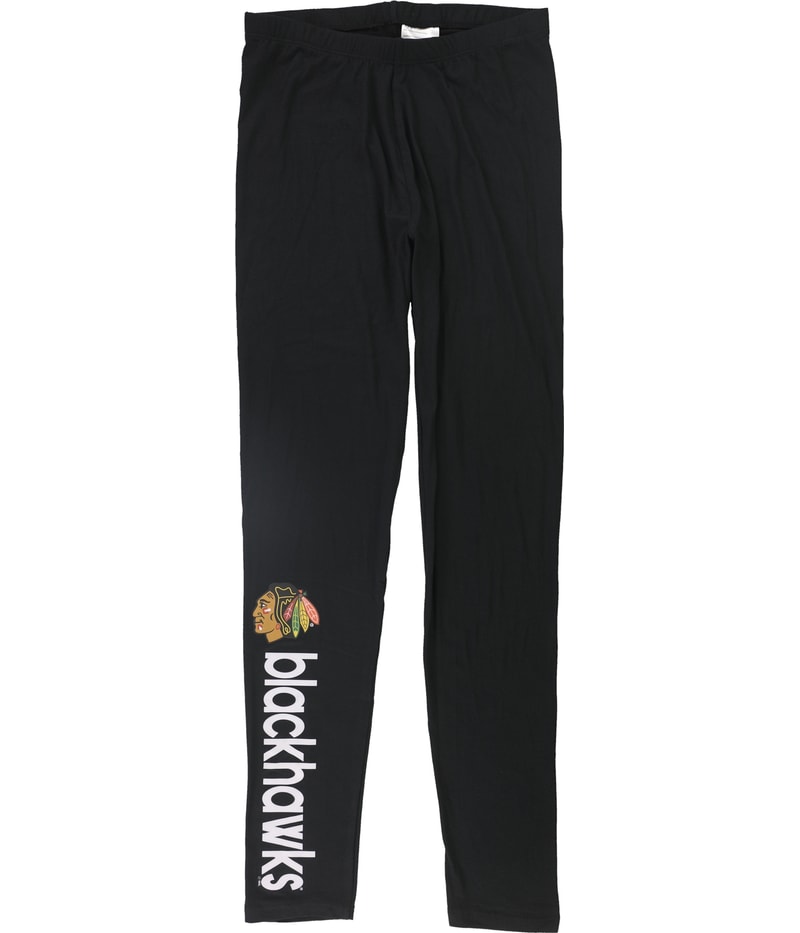 G-III Sports Womens Chicago Blackhawks Tapered Leggings Casual Pants