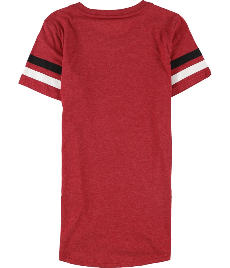NFL Womens Atlanta Falcons Rhinestone Embellished T-Shirt
