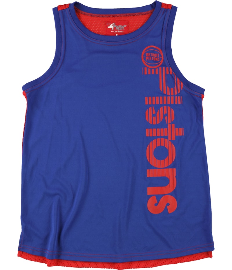 G-III Sports Womens Detroit Pistons Tank Top