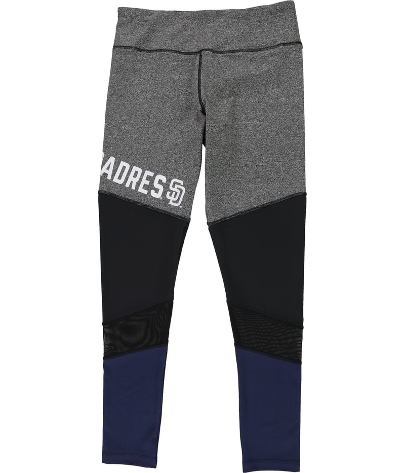 G-III Sports Womens San Diego Padres Tapered Compression Leggings Athletic Pants