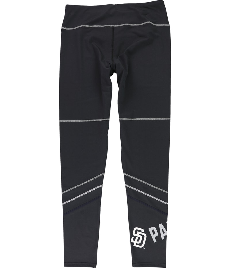 G-III Sports Womens San Diego Padres Tapered Compression Leggings Athletic Pants