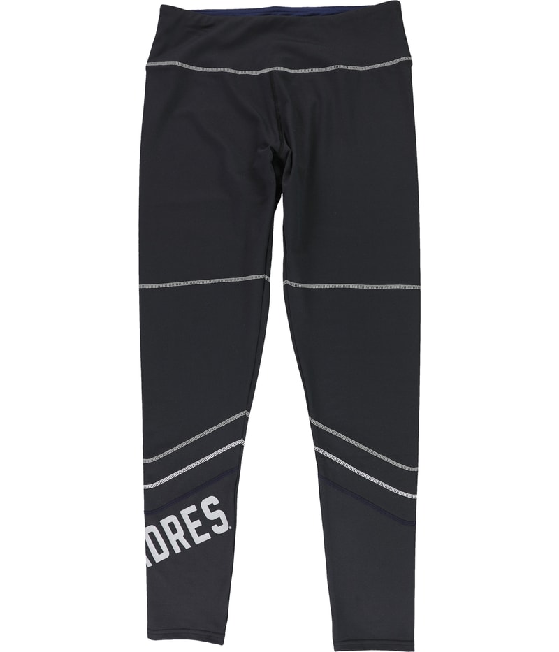G-III Sports Womens San Diego Padres Tapered Compression Leggings Athletic Pants