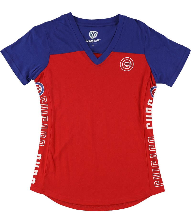 G-III Sports Womens Chicago Cubs Graphic T-Shirt
