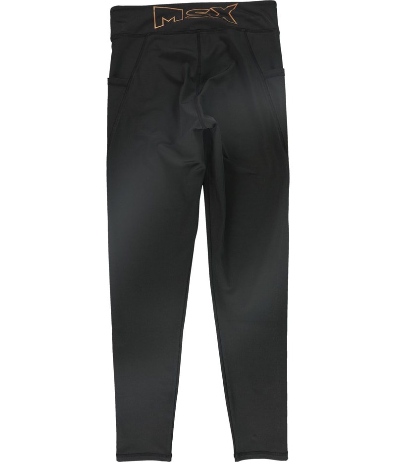 G-III Sports Womens Green Bay Packers Tapered Compression Leggings Athletic Pants