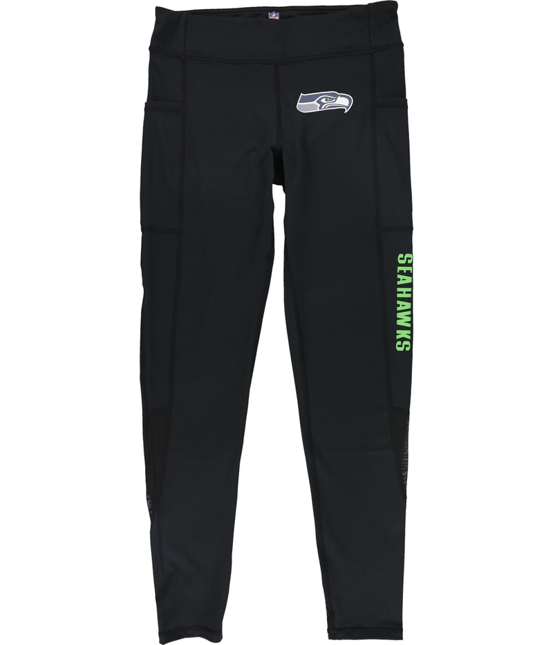 MSX Womens Seattle Seahawks Tapered Compression Leggings Athletic Pants