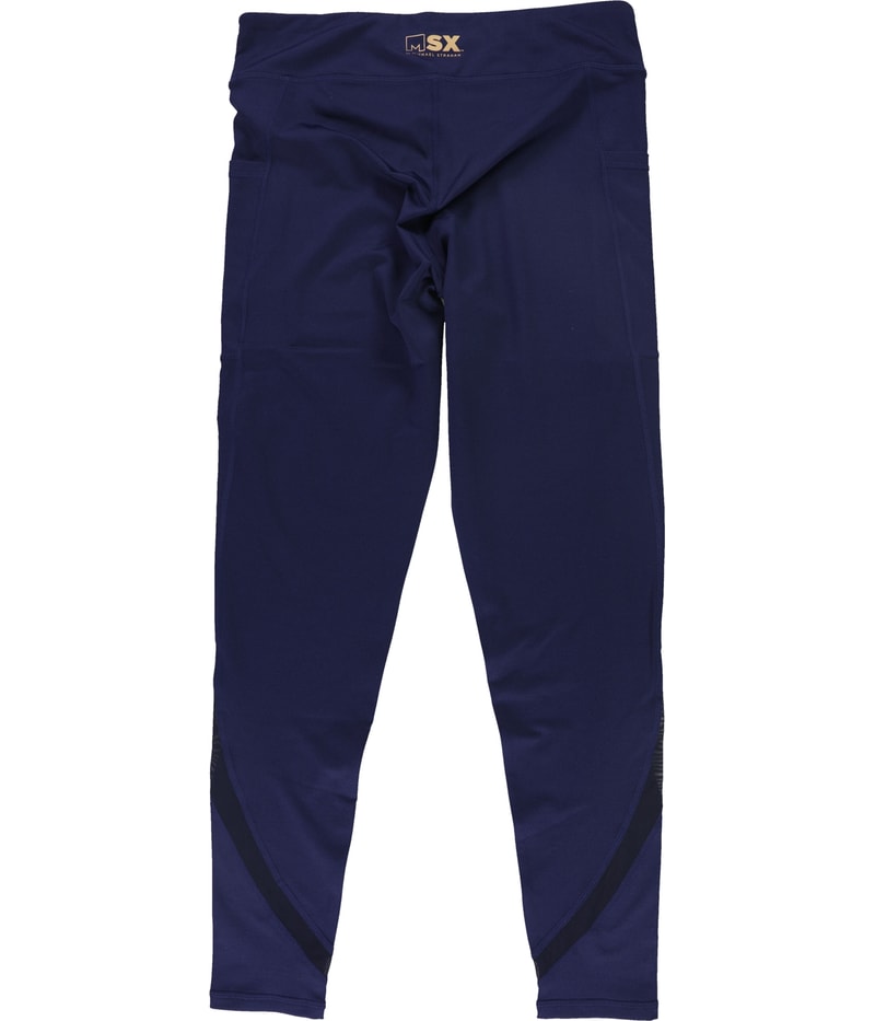 MSX Womens Seattle Seahawks Tapered Compression Leggings Athletic Pants