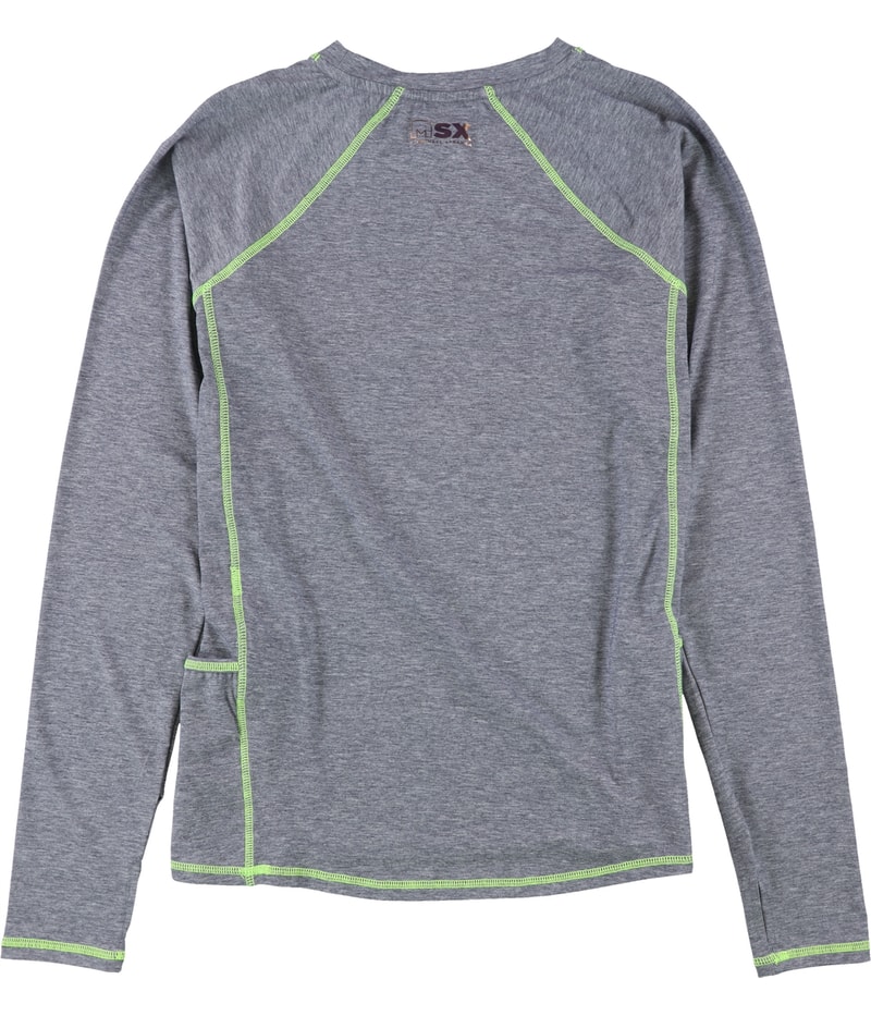 MSX Womens Seattle Seahawks Graphic T-Shirt in Gray, image 2 of 2