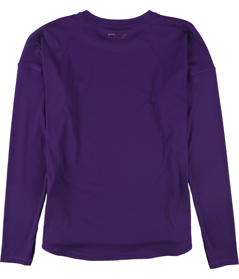 MSX Womens Baltimore Ravens Graphic T-Shirt in Purple, image 2 of 2
