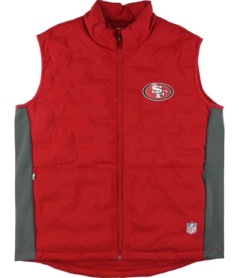 G-III Sports Mens San Francisco 49ers Outerwear Vest