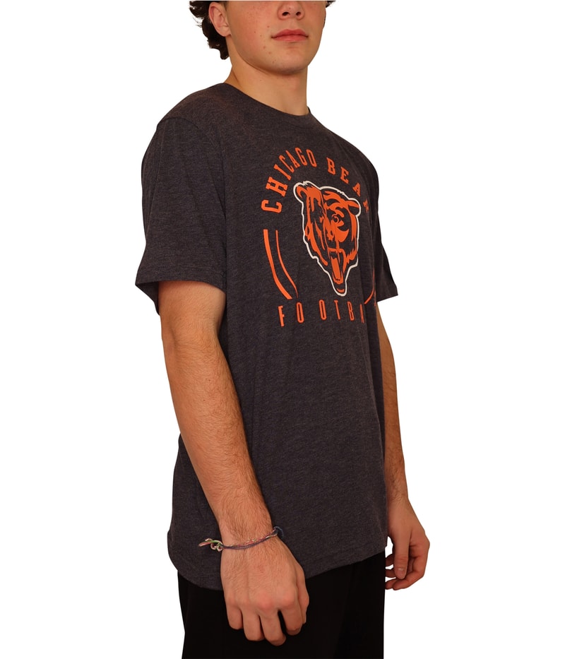 STARTER Mens Chicago Bears Graphic T-Shirt, view 2