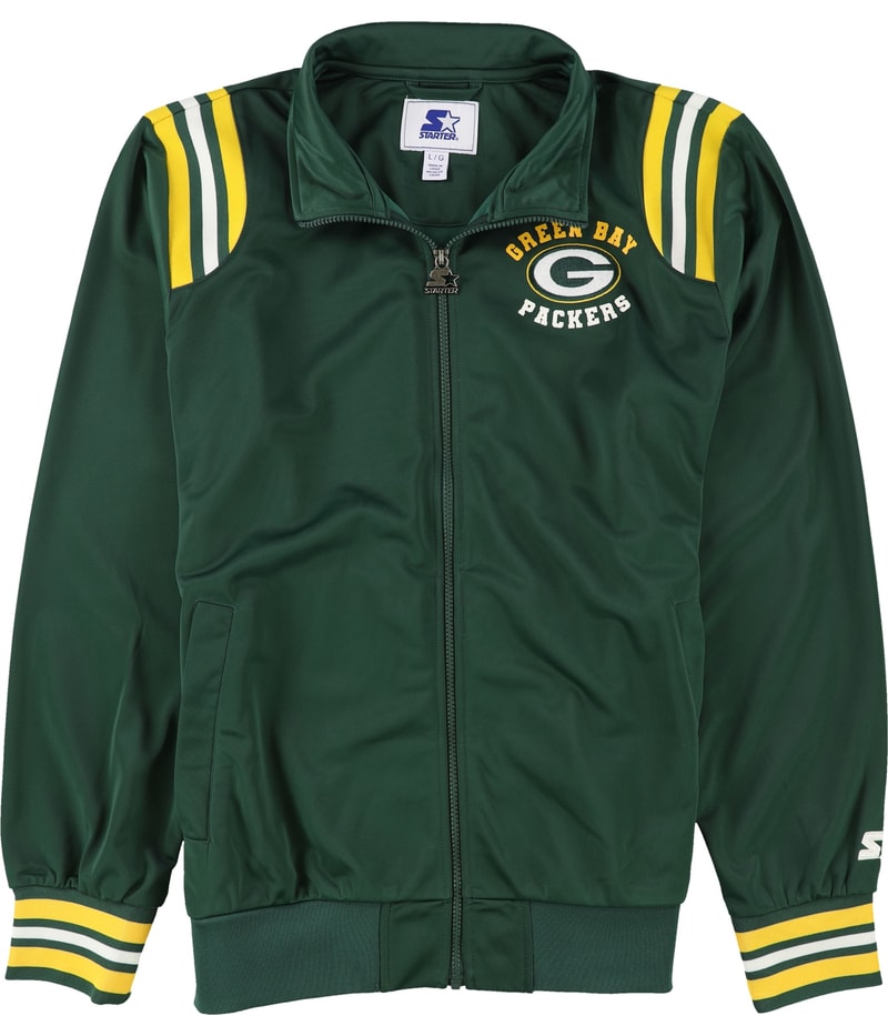 STARTER Mens Green Bay Packers Track Jacket