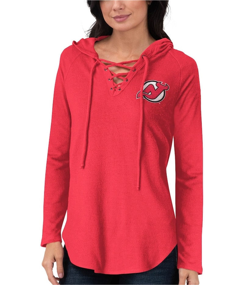Touch Womens New Jersey Devils Hoodie Sweatshirt