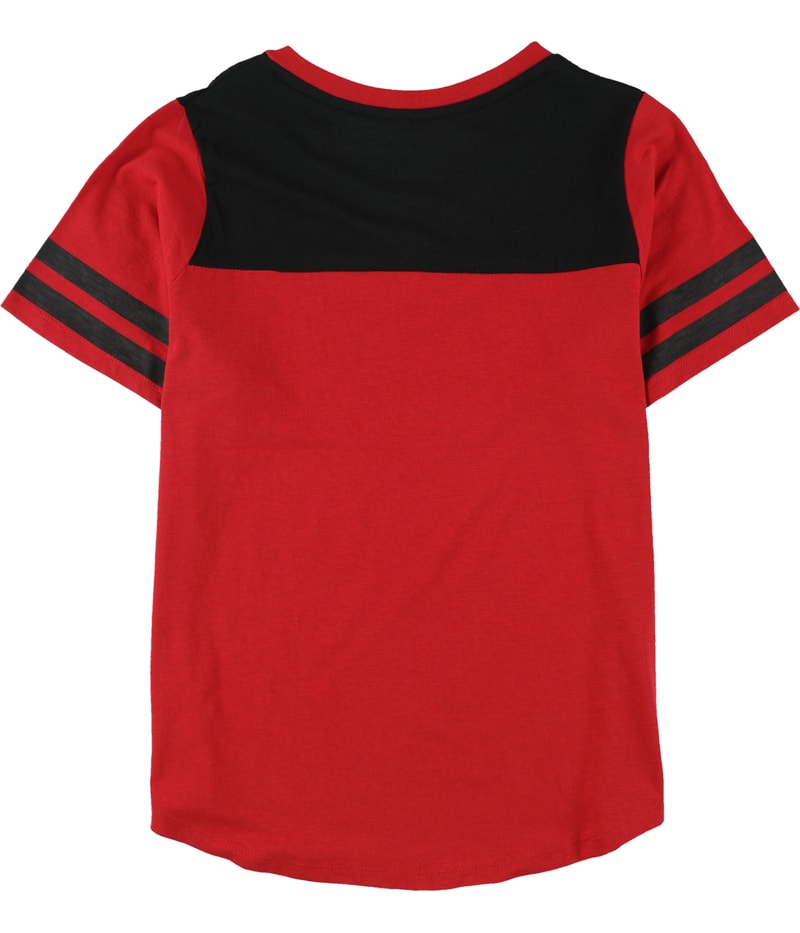 Touch Womens Chicago Blackhawks Embellished T-Shirt