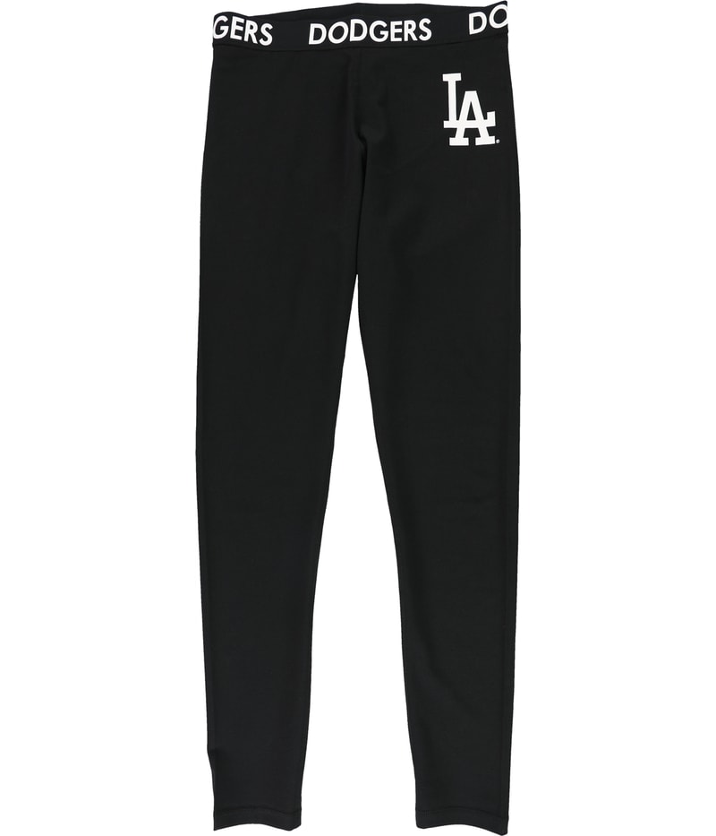 Touch Womens LA Dodgers Tapered Compression Leggings Athletic Pants