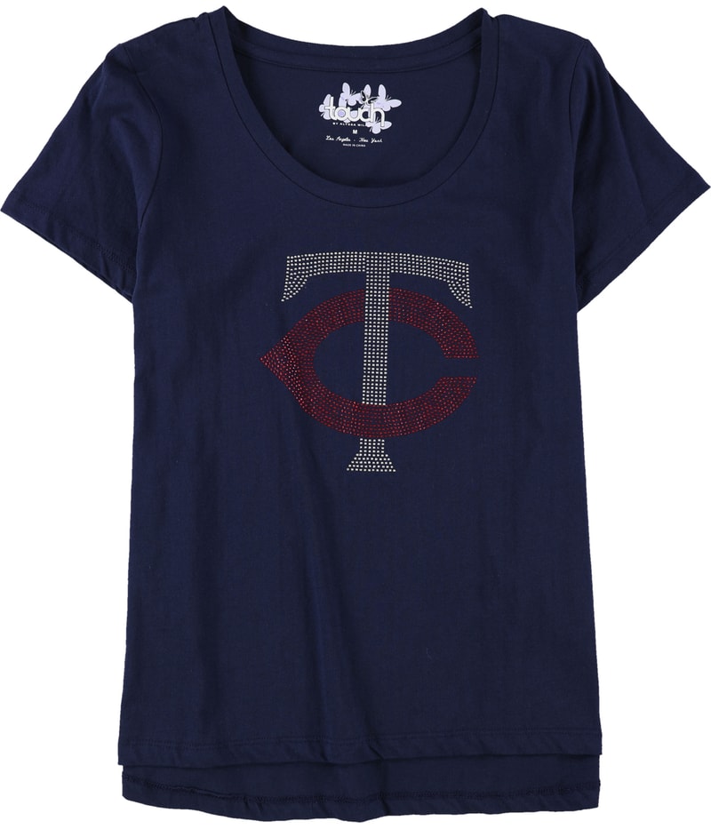 Touch Womens Minnesota Twins Embellished T-Shirt