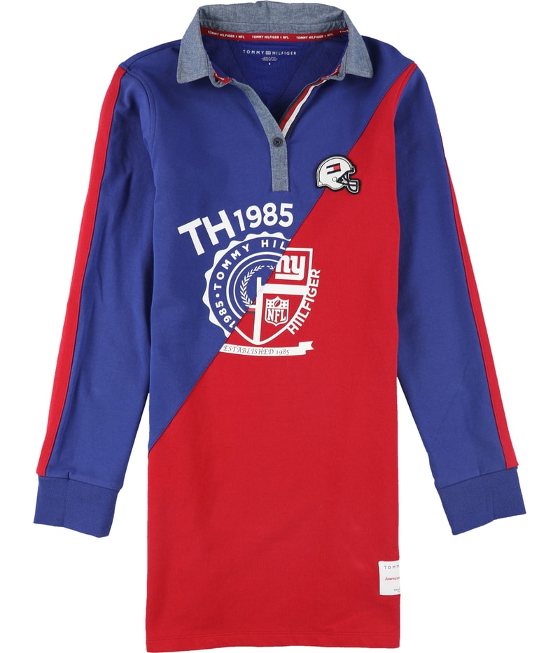Tommy Hilfiger Womens NY Giants Polo Dress
