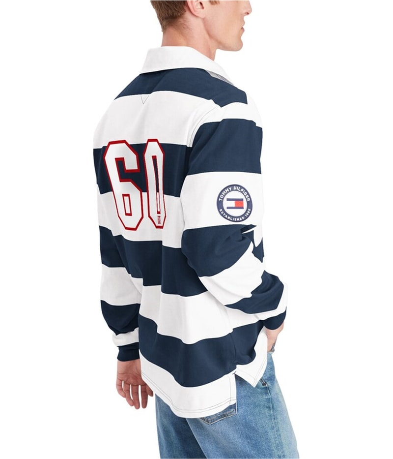Tommy Hilfiger Mens New England Patriots Polo Shirt