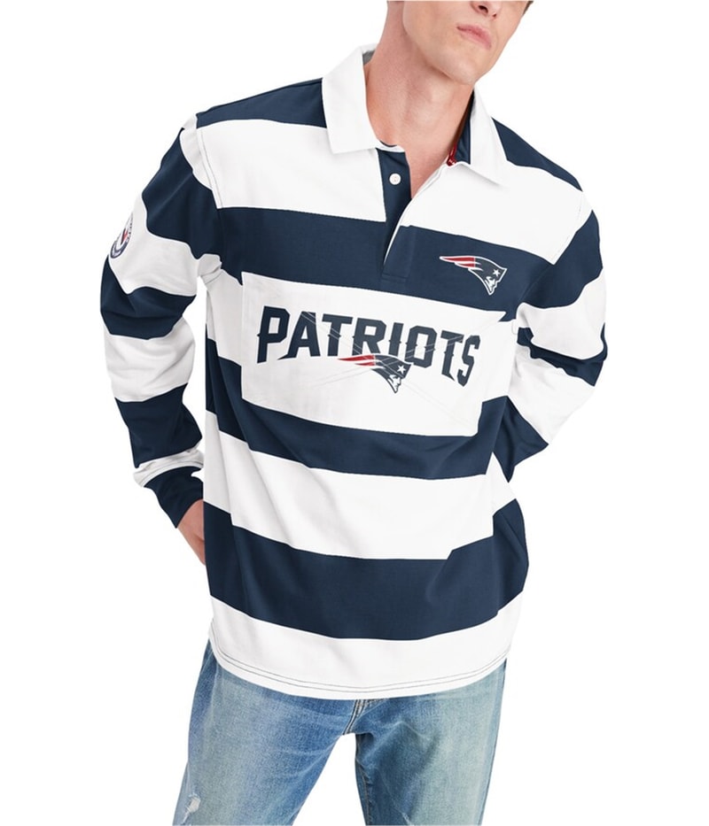 Tommy Hilfiger Mens New England Patriots Polo Shirt