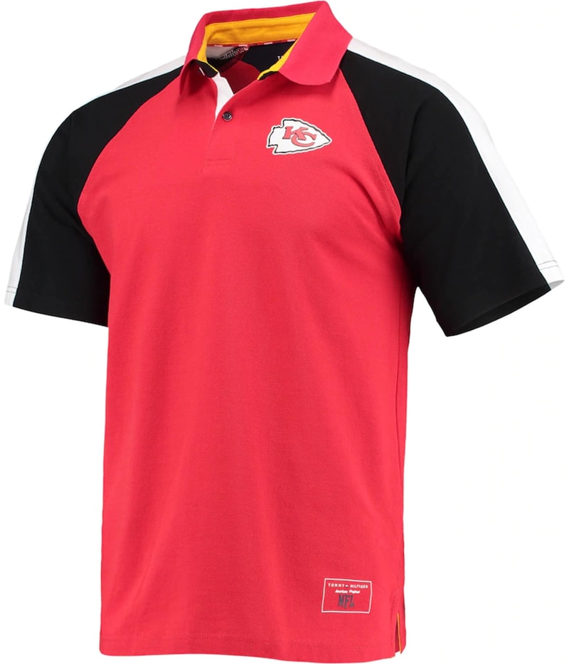 Tommy Hilfiger Mens Kansas City Chiefs Polo Shirt