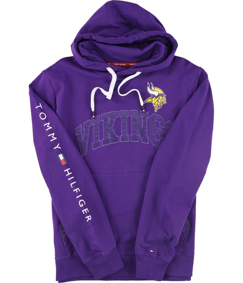 Tommy Hilfiger Mens Minnesota Vikings Hoodie Sweatshirt