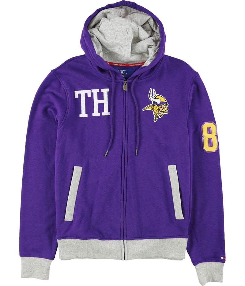 Tommy Hilfiger Mens Minnesota Vikings Hoodie Sweatshirt