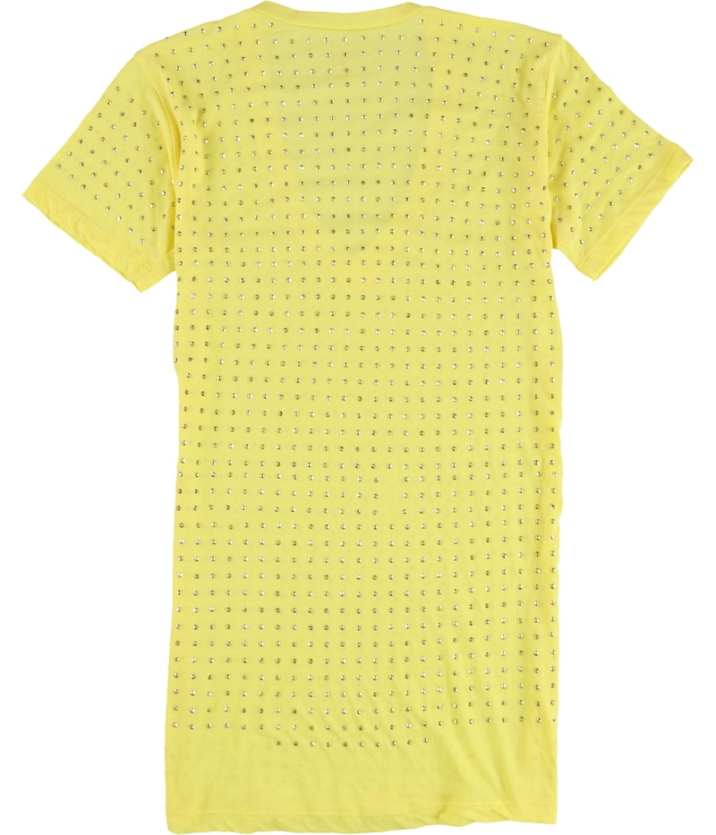WESSEX Womens Rhinestone Embellished T-Shirt
